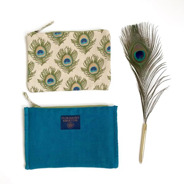 Pouch - Peacock Feather
